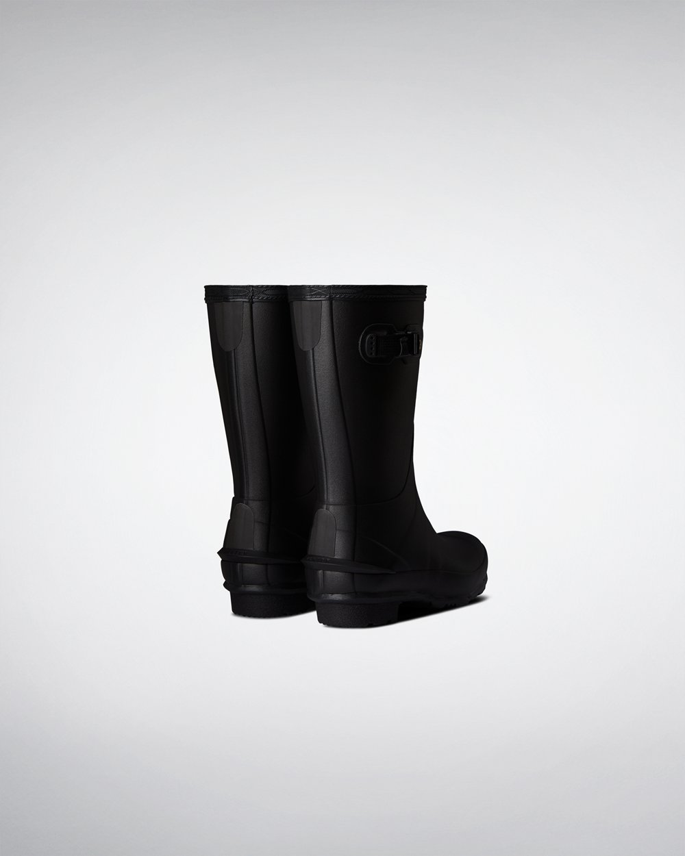 Hunter Norris Rain Boots - Clearance Sale Kids Black - SOHZLW124